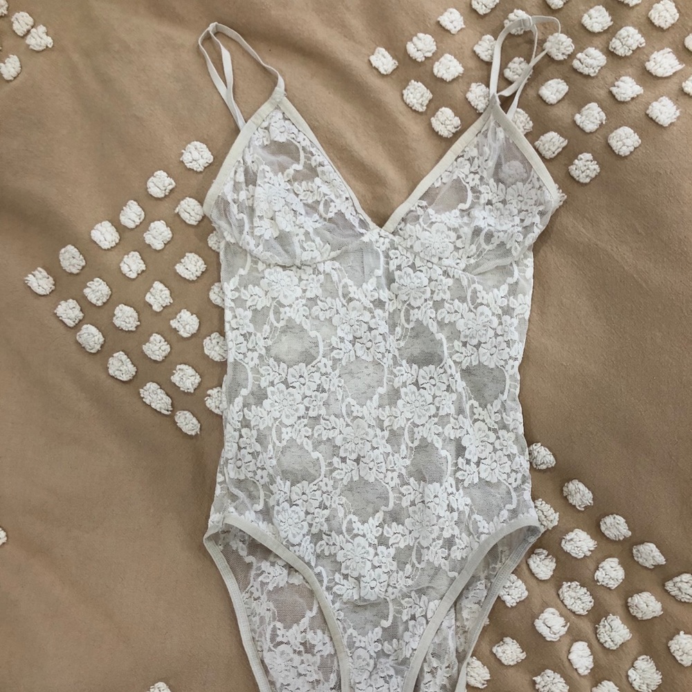 American Apparel Lace bodysuit